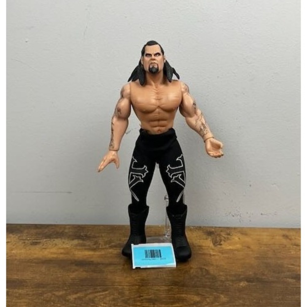 Jakks Pacific WWE Wrestler Action Figure 12" Tattoos, Black Pants, Collector Toy